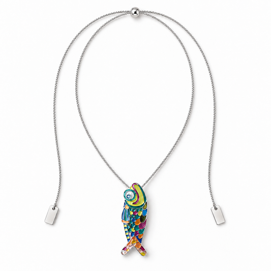 Luma the Fish Adjustable Necklace