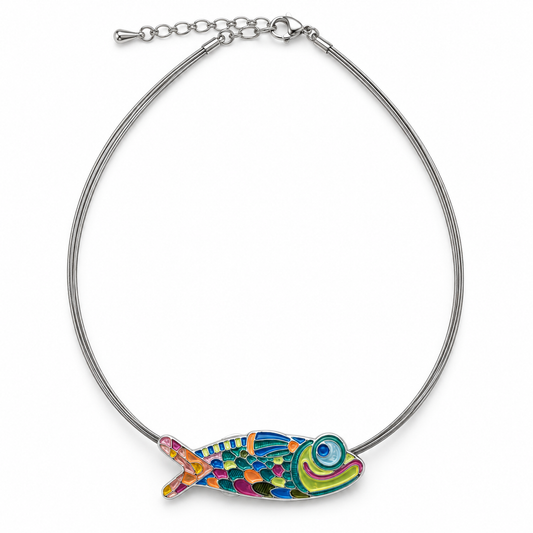 Luma the Fish Multistrand Necklace